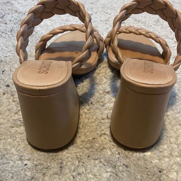 SCHUTZ Tan Braided Block Heel - Picture 8 of 10